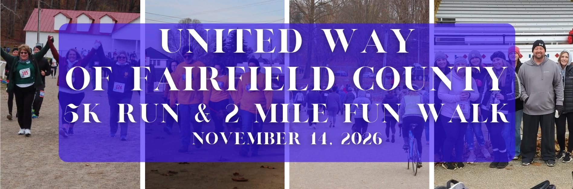 United Way of Fairfield County 5K Run and 2 Mile Fun Walk, November 14, 2026